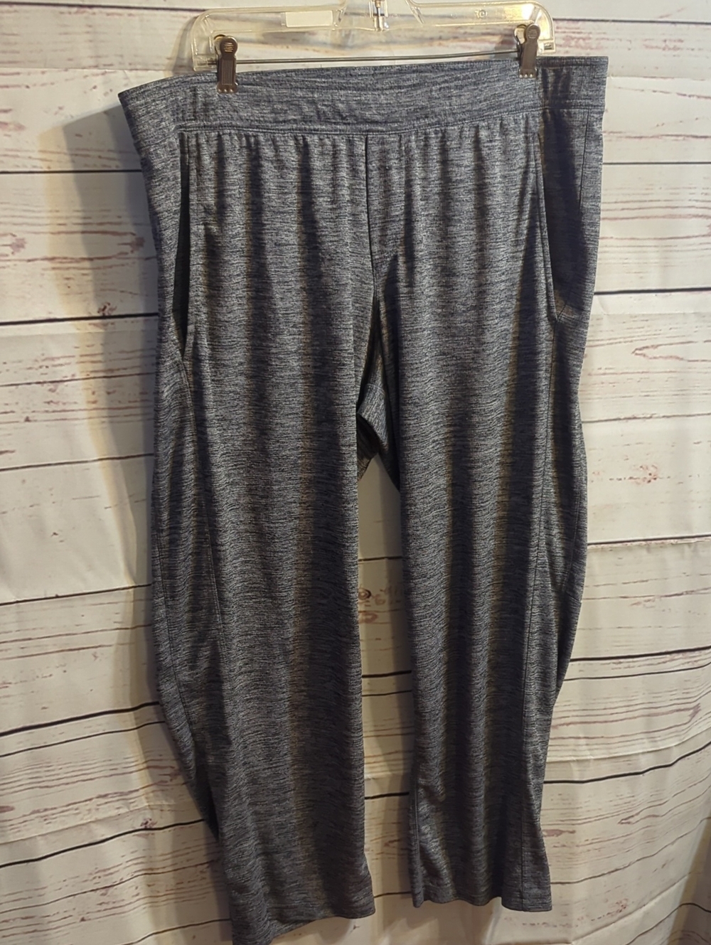 All In Motion Grey Heathered Lightweight Workout Pants
